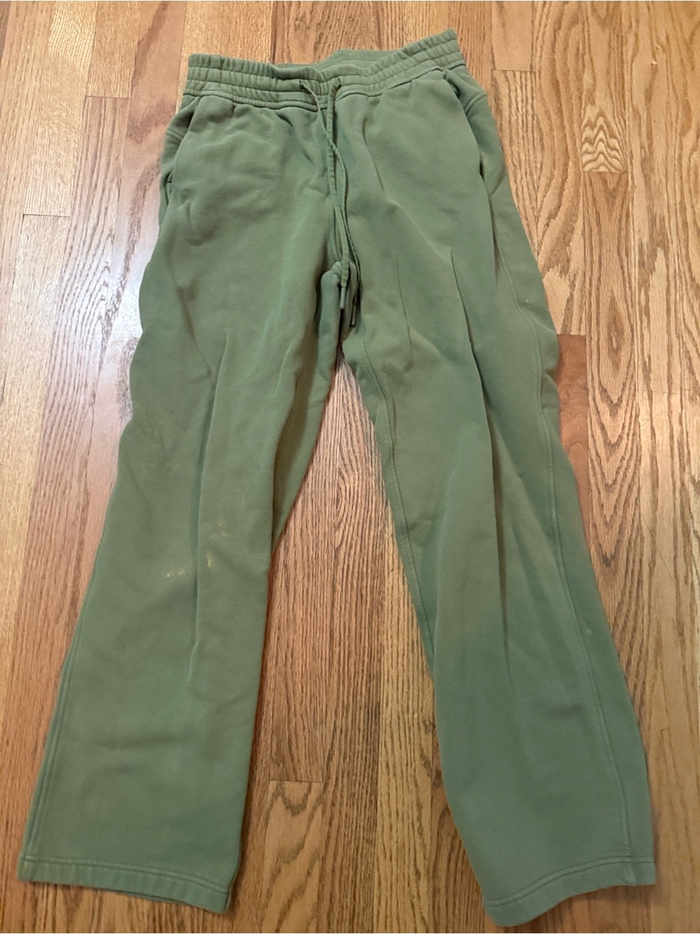 Woman’s Lululemon Olive Green Fleece Jogger Pants